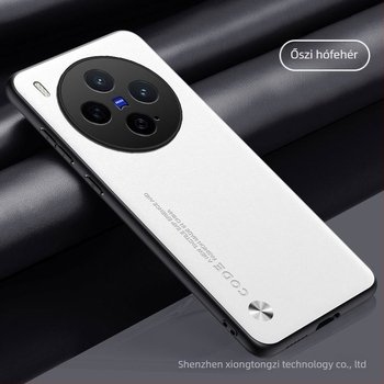 Vivo X300S/X200/X100Pro/X90S/S50/X80 védőtok – matt felület, PU bőr, leesés elleni védelem