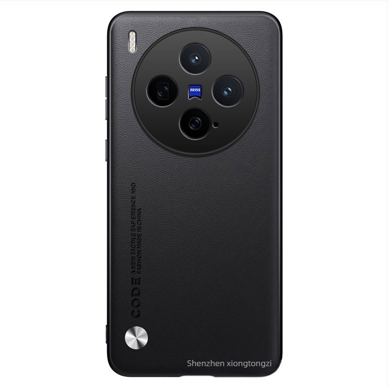 Vivo X300S/X200/X100Pro/X90S/S50/X80 védőtok – matt felület, PU bőr, leesés elleni védelem