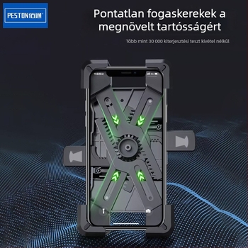 Baitong kormánytartó telefonhoz anti-vibrációval motorkerékpárokhoz, kerékpárokhoz és elektromos kerékpárokhoz