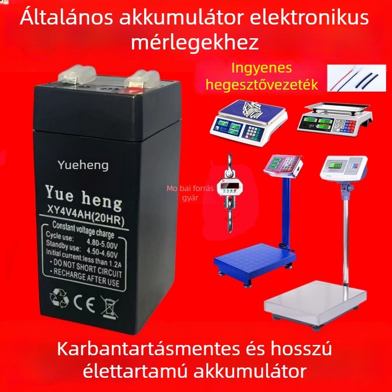 MOBAI 80-as modellű elektronikus mérleg összecsukható platformmal és 4V 4Ah akkumulátorral