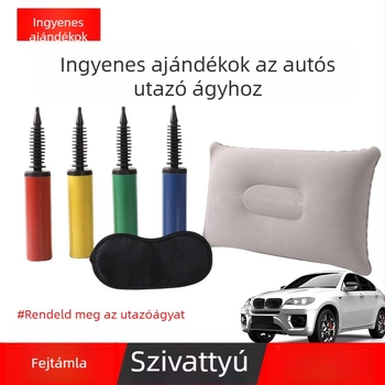 Autó utazóágy – testreszabható logó, nyomtatott logóval, ideális ajándék