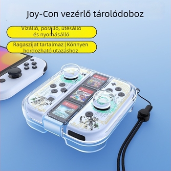 Joy-Con védőtok Nintendo Switchhez — PC anyag, injekciós öntésű ház, 75 g, kompatibilis Joy-Connal