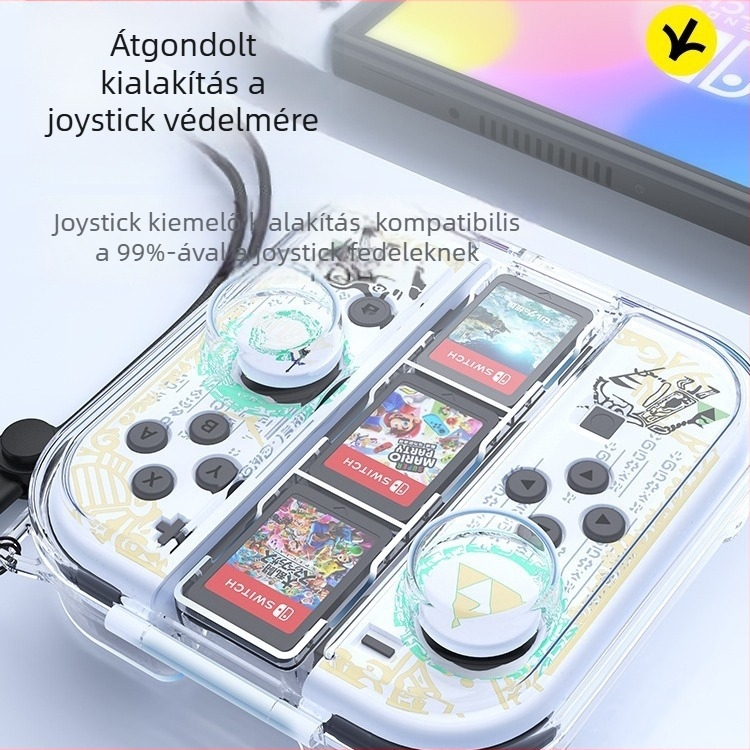 Joy-Con védőtok Nintendo Switchhez — PC anyag, injekciós öntésű ház, 75 g, kompatibilis Joy-Connal