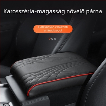 Autó karfa párna univerzális középkonzolhoz, bőr, Evans márka, Guangdong eredet