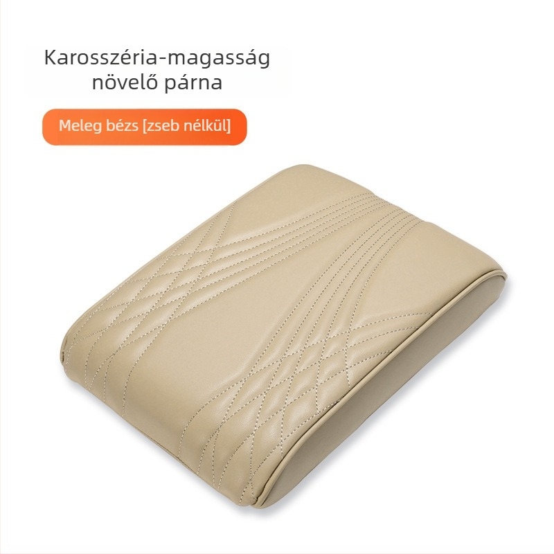 Autó karfa párna univerzális középkonzolhoz, bőr, Evans márka, Guangdong eredet