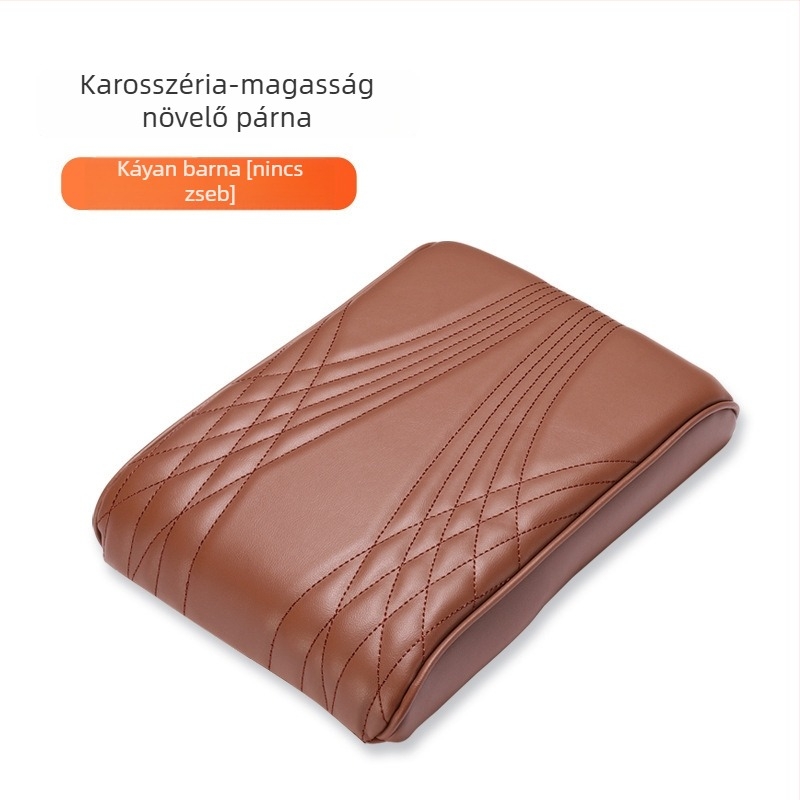 Autó karfa párna univerzális középkonzolhoz, bőr, Evans márka, Guangdong eredet