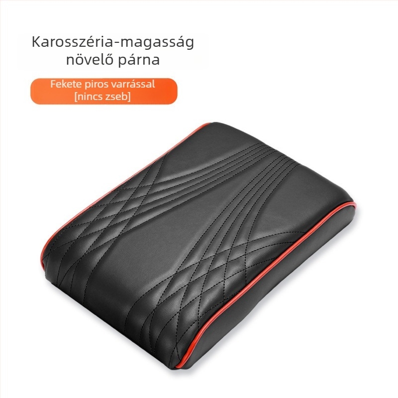 Autó karfa párna univerzális középkonzolhoz, bőr, Evans márka, Guangdong eredet