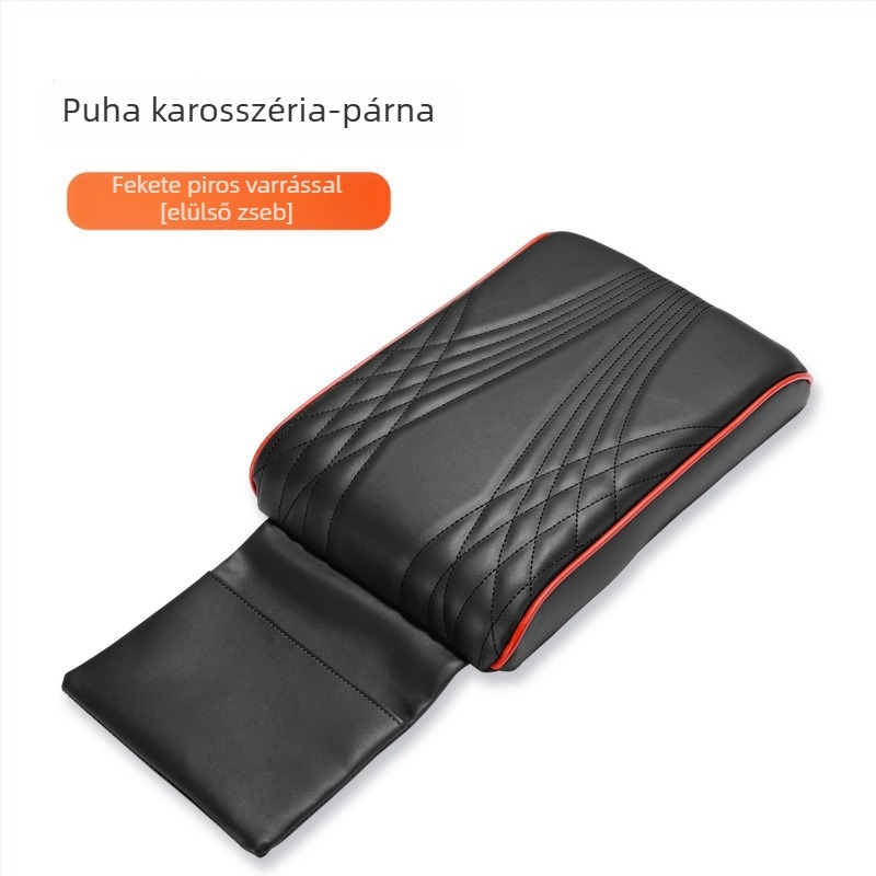 Autó karfa párna univerzális középkonzolhoz, bőr, Evans márka, Guangdong eredet