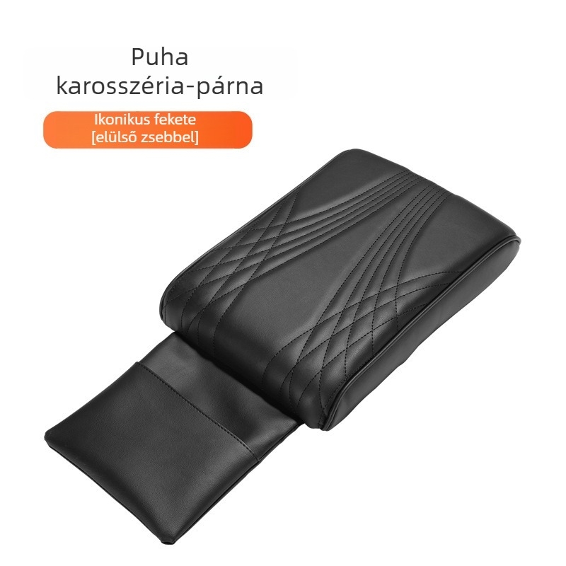 Autó karfa párna univerzális középkonzolhoz, bőr, Evans márka, Guangdong eredet