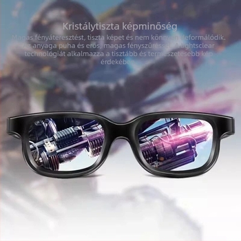 Mozi 3D szemüveg IMAX polarizált, felnőtteknek és gyerekeknek, polarizált 3D szemüveg myopia esetén