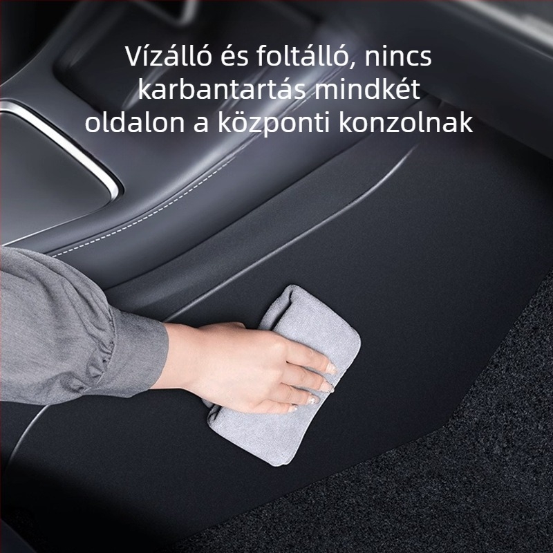 Tesla Model Y3 középkonzol plüss ütésvédő párna, vezető és utas oldalhoz; autóipari kellékek; anyag: más; töltőanyag: más; forma: más; minta: más