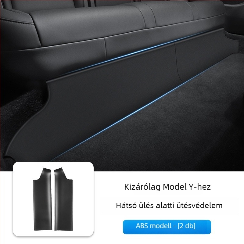 Tesla Model Y3 középkonzol plüss ütésvédő párna, vezető és utas oldalhoz; autóipari kellékek; anyag: más; töltőanyag: más; forma: más; minta: más