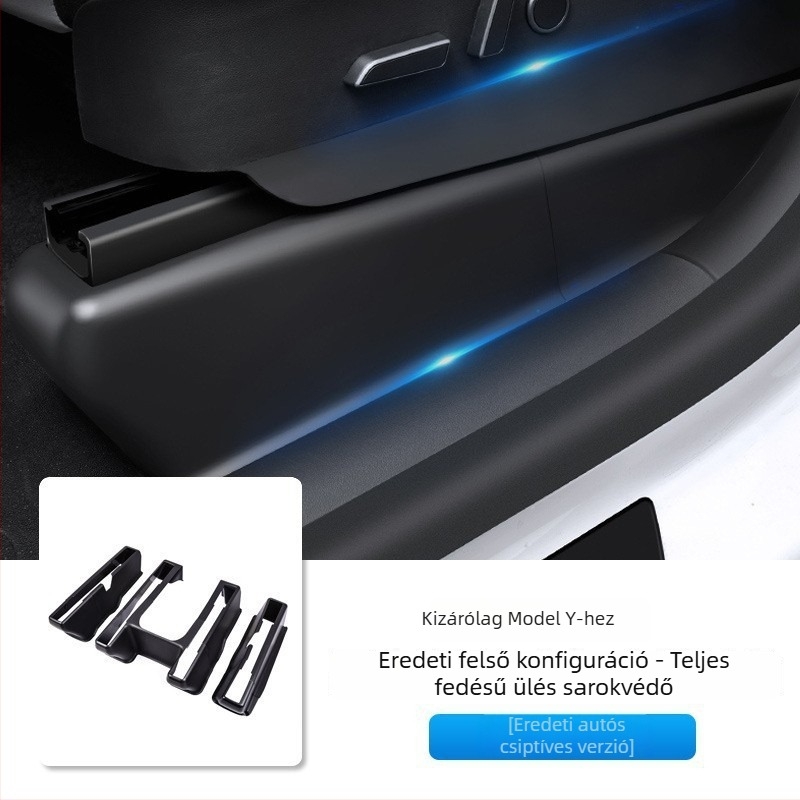 Tesla Model Y3 középkonzol plüss ütésvédő párna, vezető és utas oldalhoz; autóipari kellékek; anyag: más; töltőanyag: más; forma: más; minta: más