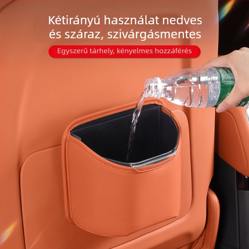 Nuoyue Autó Ülés Tároló Doboz – Vízálló Nappa bőr + ABS, Univerzális, Üléshez