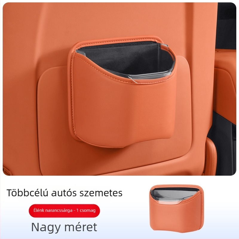 Nuoyue Autó Ülés Tároló Doboz – Vízálló Nappa bőr + ABS, Univerzális, Üléshez