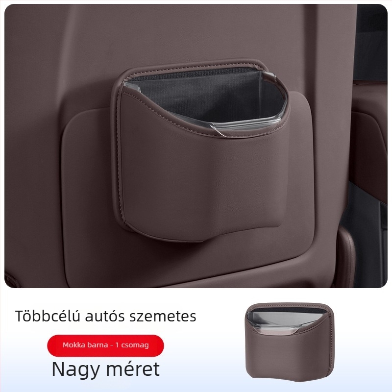 Nuoyue Autó Ülés Tároló Doboz – Vízálló Nappa bőr + ABS, Univerzális, Üléshez