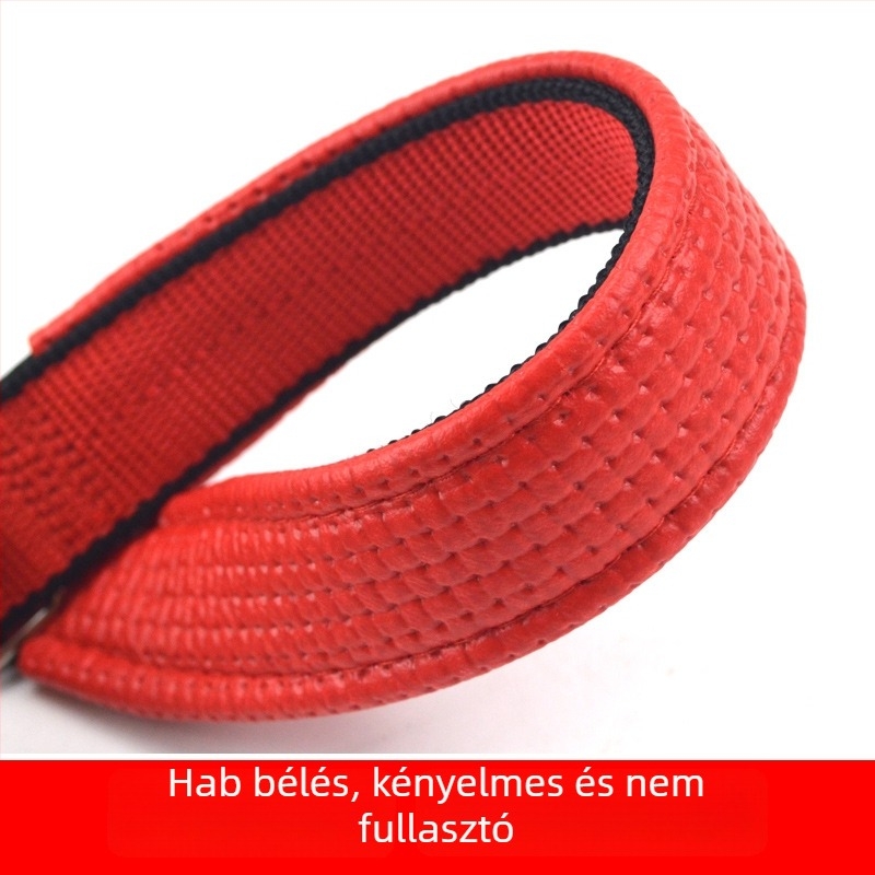 Állítható habnyakörv kis méretű kutyáknak, puha belsővel – háromrészes készlet