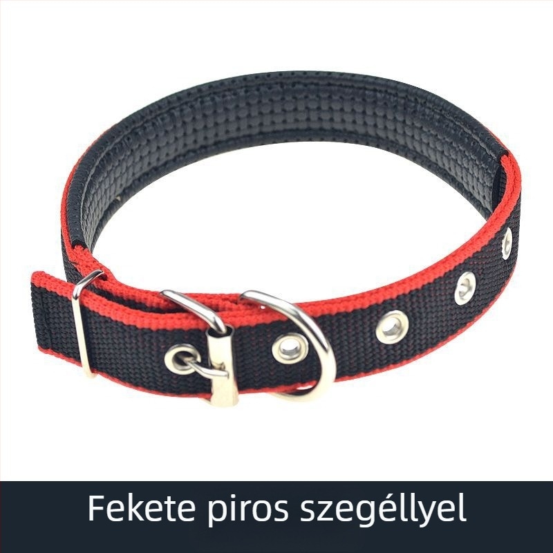 Állítható habnyakörv kis méretű kutyáknak, puha belsővel – háromrészes készlet