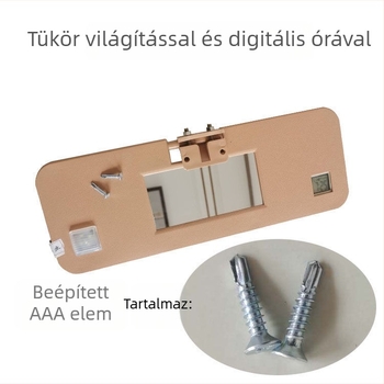 Univerzális napellenző kozmetikai tükrökkel elektromos háromkerekű és négykerekű járművekhez, vezető és első utas számára