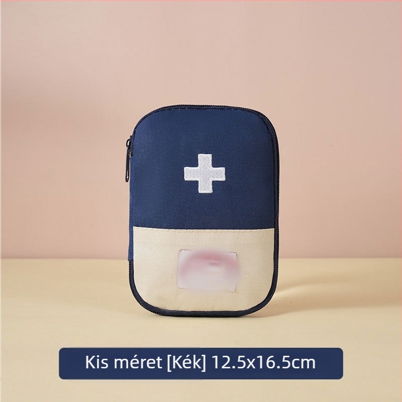 Hordozható utazási orvosi készlet – elsősegély és gyógyszer tárolás, többfunkciós