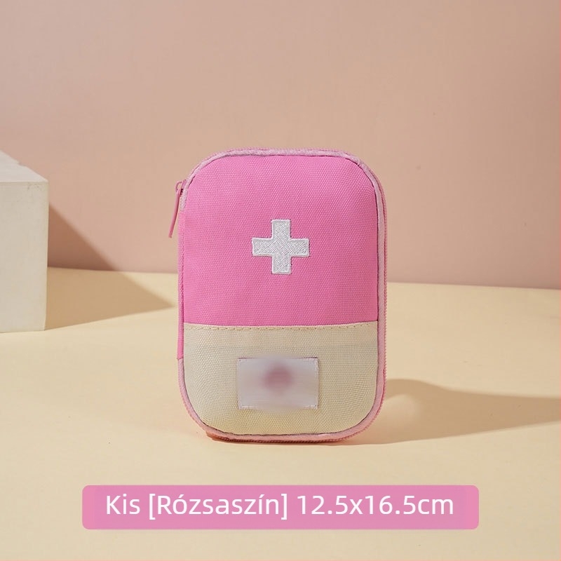 Hordozható utazási orvosi készlet – elsősegély és gyógyszer tárolás, többfunkciós