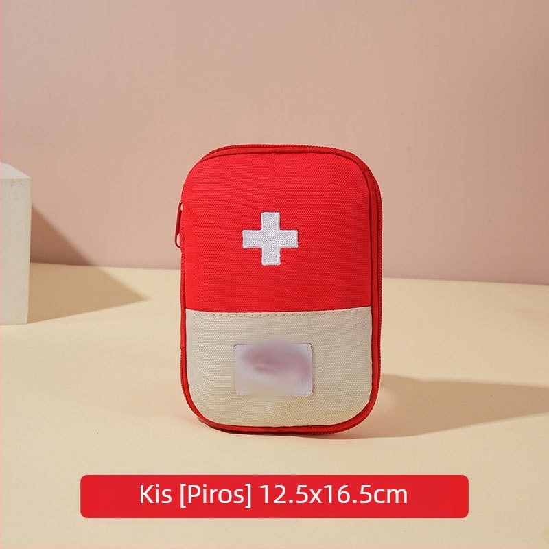 Hordozható utazási orvosi készlet – elsősegély és gyógyszer tárolás, többfunkciós