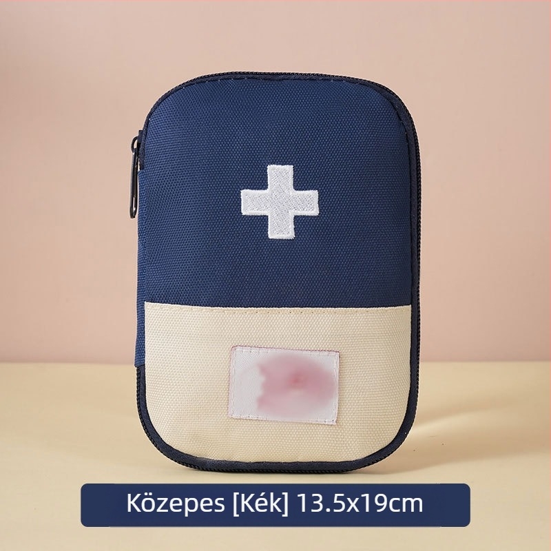 Hordozható utazási orvosi készlet – elsősegély és gyógyszer tárolás, többfunkciós