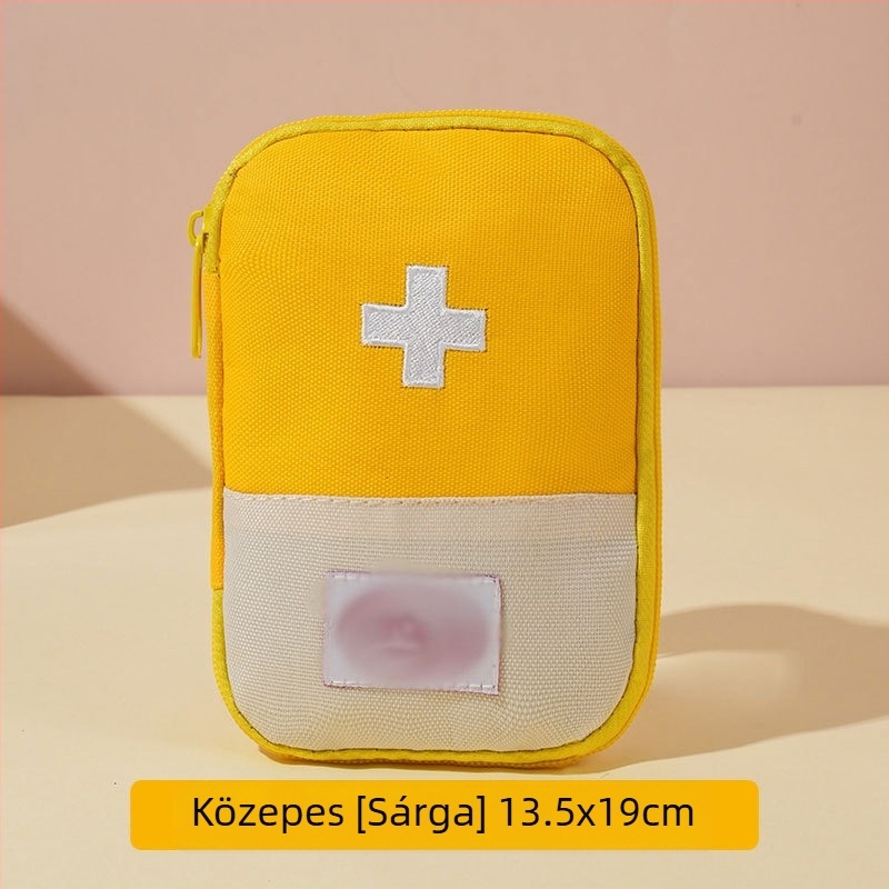 Hordozható utazási orvosi készlet – elsősegély és gyógyszer tárolás, többfunkciós
