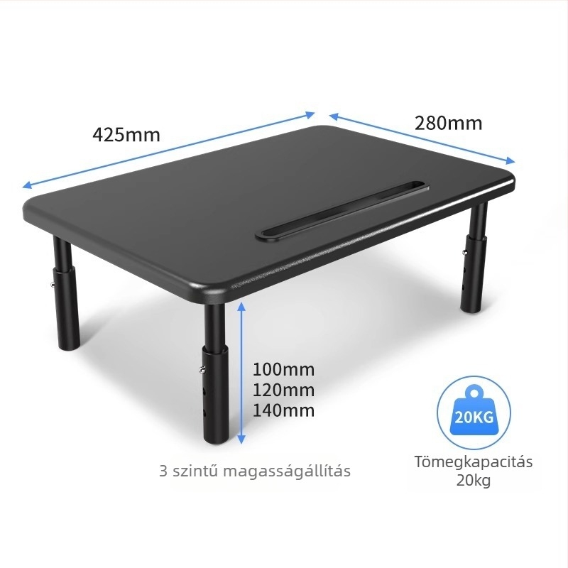 Többfunkciós emelő tartó notebookhoz és monitorhoz, modell mst003, súly 1 kg, OEM gyártás