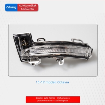 Külső tükrön található irányjelző fény Volkswagen, Skoda Superb és Octavia modellekhez, 2006–2021