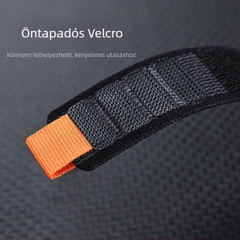 Apple Watch nylon fonott szíj Velcro záródással, kód Wild Energy Loop Velcro, Apple Watch-kompatibilis, testreszabható interfészméretek