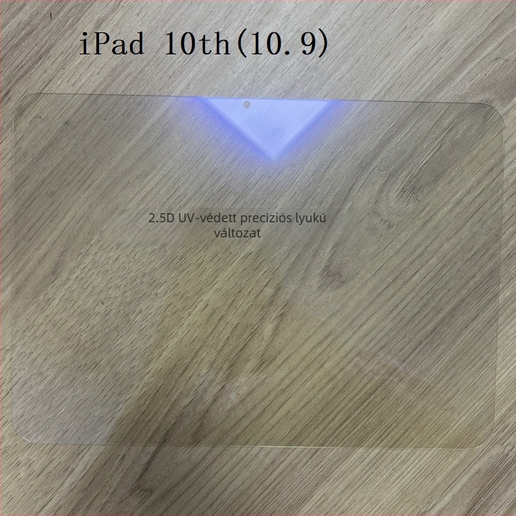 Edzett üveg képernyővédő iPad 10. generációhoz (2024) és iPad 11. generációhoz (2025) – kékfény-szűrő, matt frosted felület, 2.5D ívelt élek, teljes lefedettség, anti-ujjlenyomat, anti-karcolás, porálló