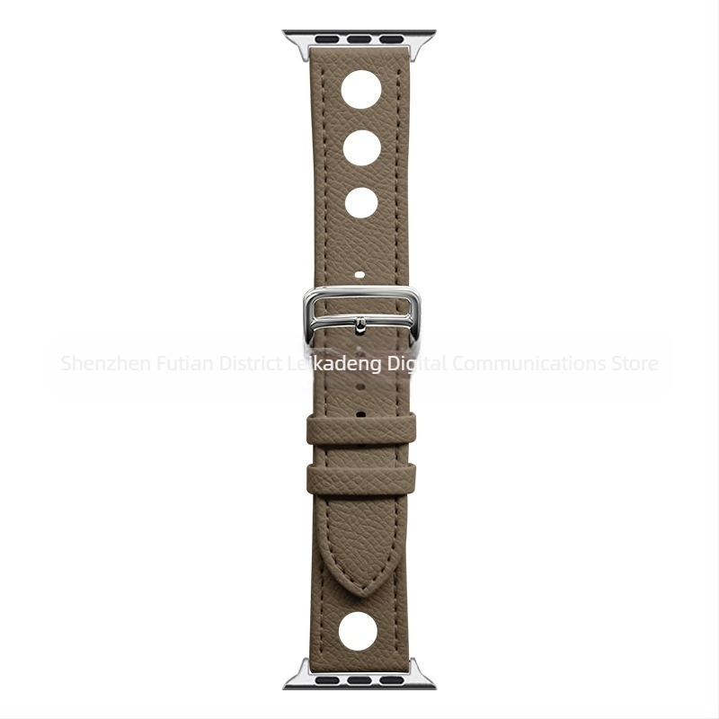 Dongdong Aima csattal ellátott tenyérmintás mikroszálas bőrszíj Apple Watch 11/10/9