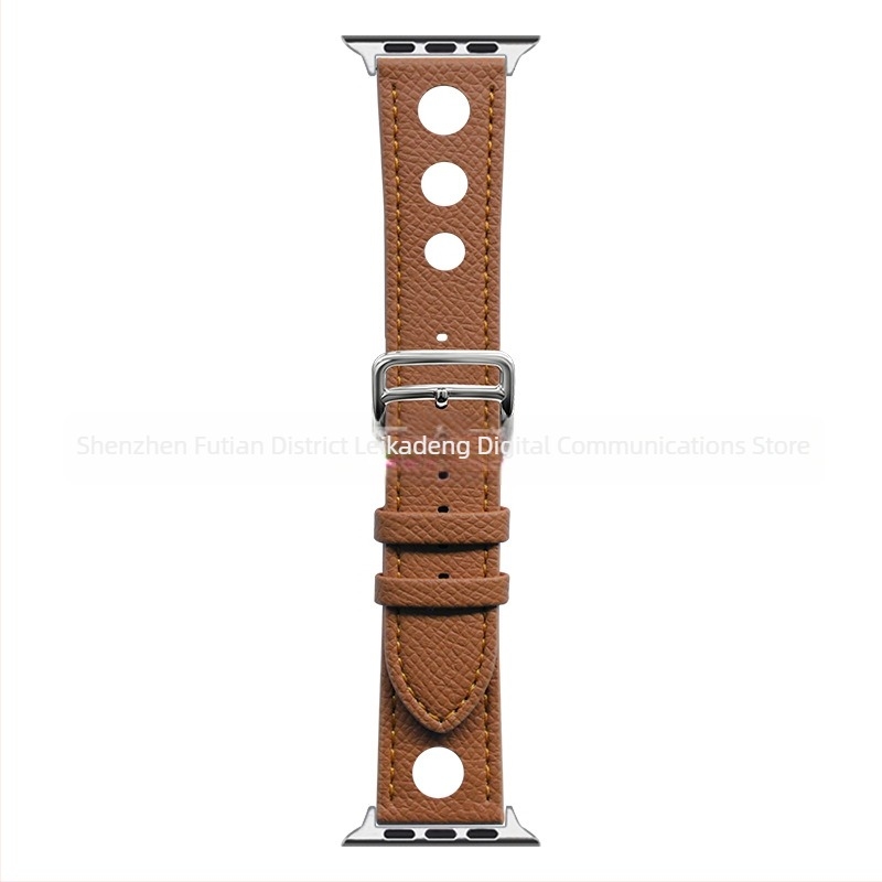 Dongdong Aima csattal ellátott tenyérmintás mikroszálas bőrszíj Apple Watch 11/10/9
