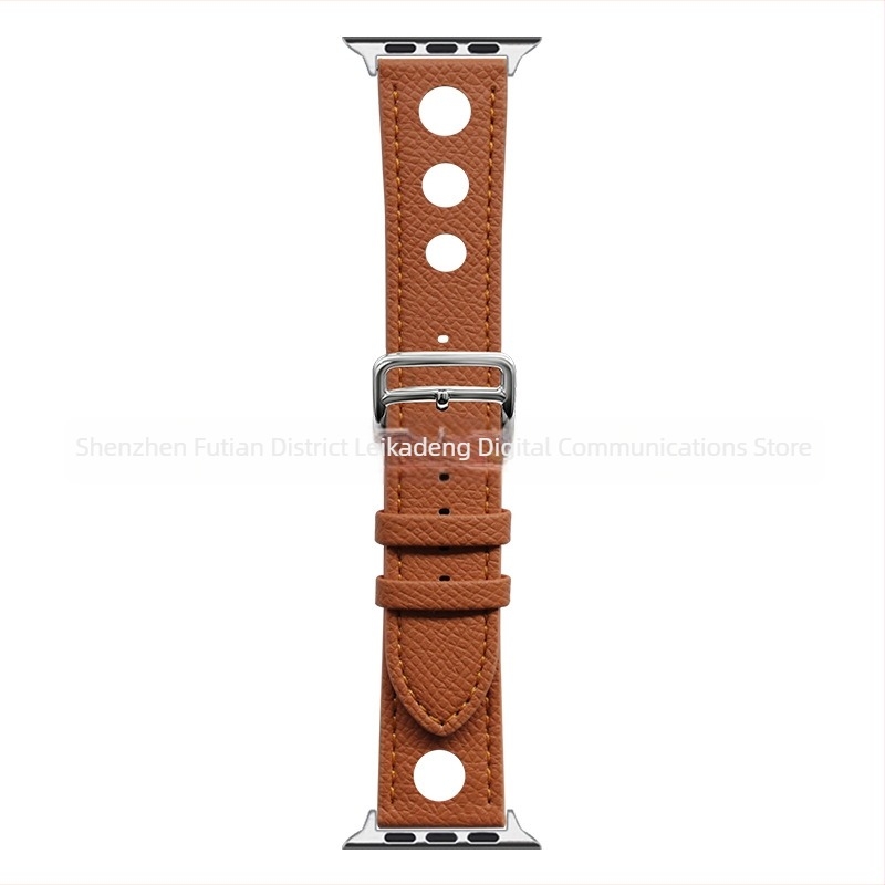 Dongdong Aima csattal ellátott tenyérmintás mikroszálas bőrszíj Apple Watch 11/10/9