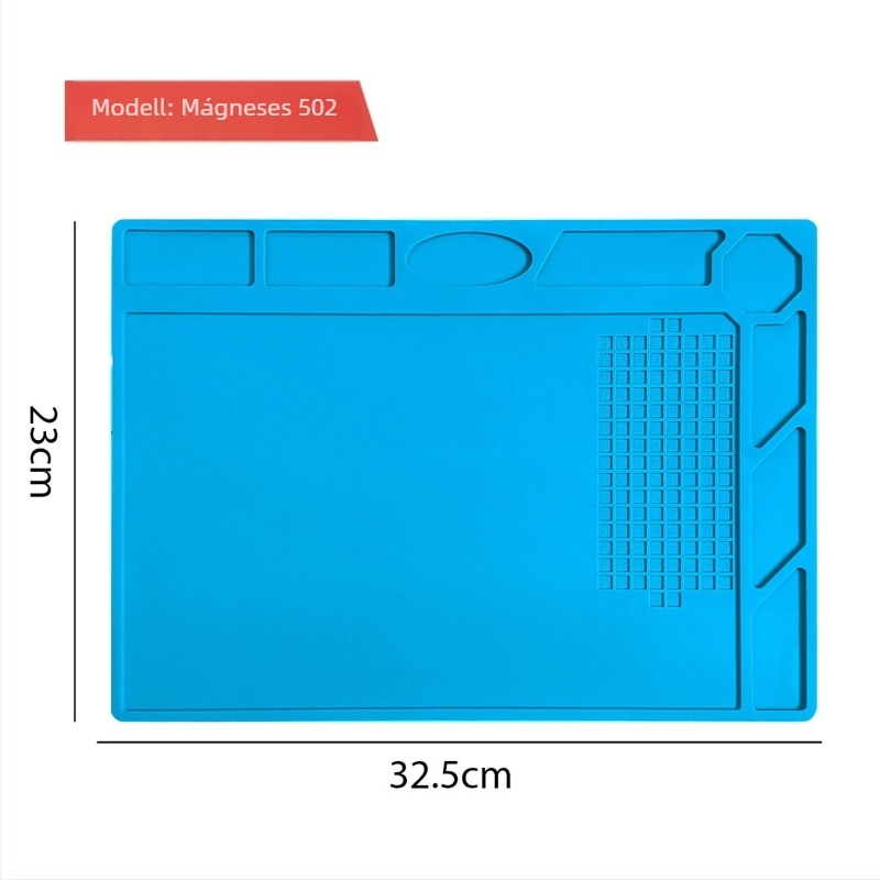 Hőálló szilikon javító matrac IC- és alaplap javításához – mágneses, anti-statikus, munkafelület telekommunikációs karbantartáshoz