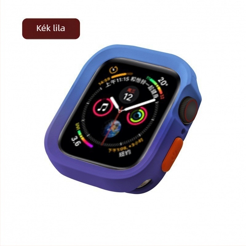 Apple Watchhoz tervezett gradient szilikon védőtok – puha, matt felület