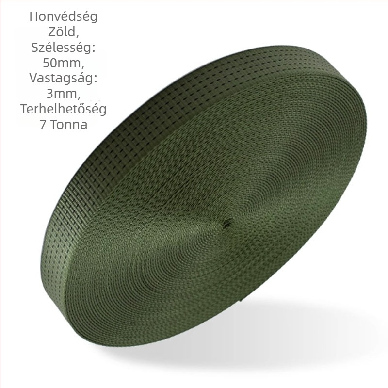 Poliészter rakományrögzítő heveder, modell 113, nagy teherbírású, trailerhez alkalmas