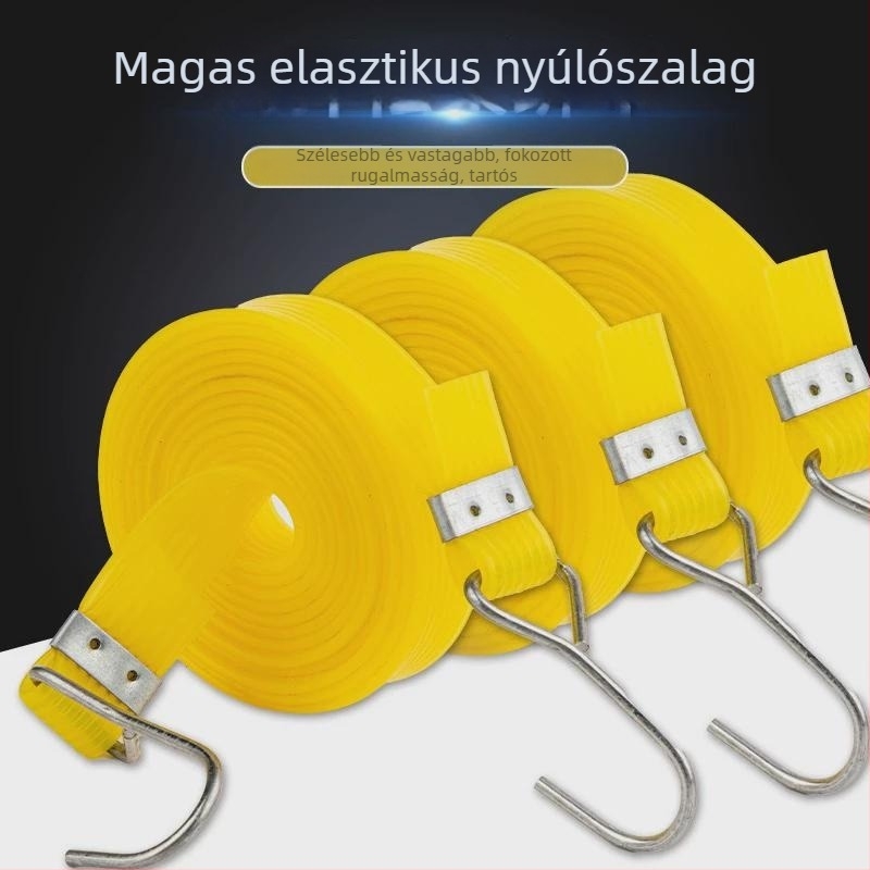 Motorkerékpárok és kerékpárok számára rugalmas rögzítő kötél (Anyag: Egyéb; Márka: Egyéb; Specifikáció: Alapértelmezett tétel)