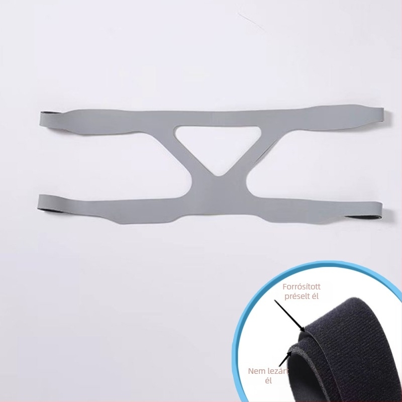 CPAP maszkhöz való fejband — Típus: Ventilátor fejband; Anyag: Nylon + pamut + fleece; Márka: Xinwei; Hivatalosan engedélyezett magánmárka: Igen