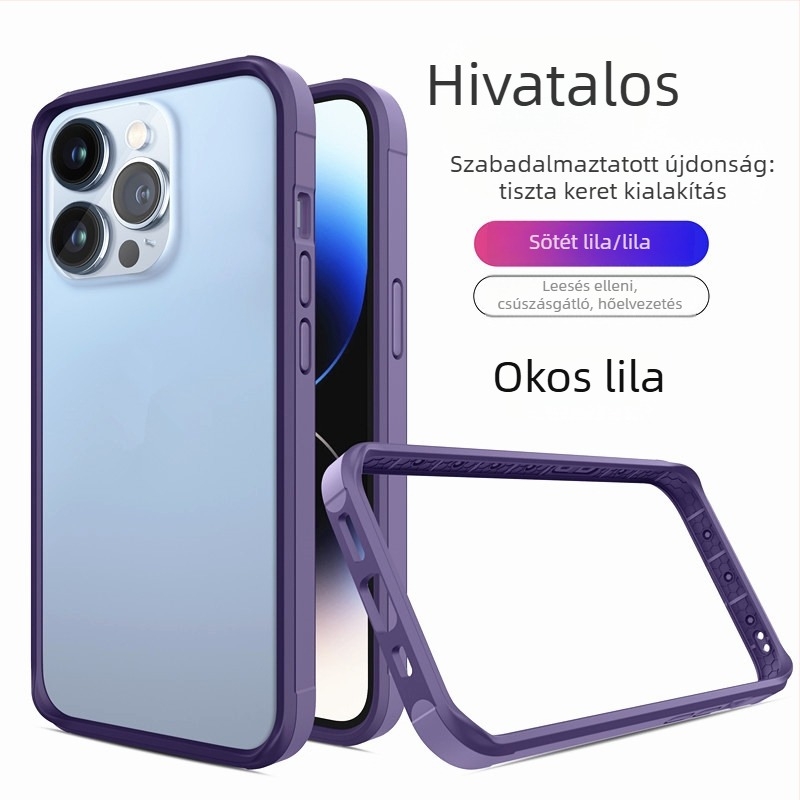 iPhone-hoz készült tok puha szilikon kerettel és folyékony bőr érzetével, fekete, kompatibilis az iPhone 11, 12 Pro/12 Pro Max, 13 Pro Max, 14 Pro Max