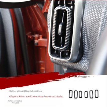 Autó belső fólia – ABS, all-in-one formázás, karcolás- és kopásálló, kompatibilis a Haval Big Doggal; illeszkedik a légkivezetőkhöz, a kormánygombokhoz, a navigációs kijelzőhöz és a központi vezérlőpanelhez.