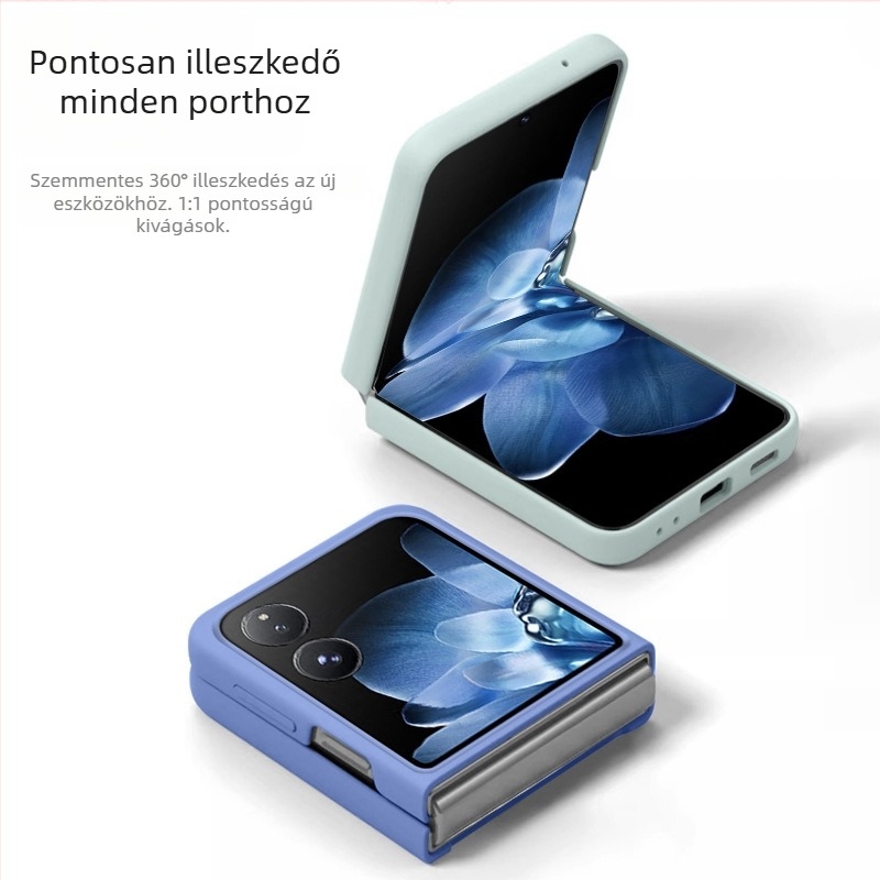 Xiaomi MixFlip mobiltelefon tok - folyékony szilikon puha tok, ütésálló védelem, összecsukható kijelző kompatibilis