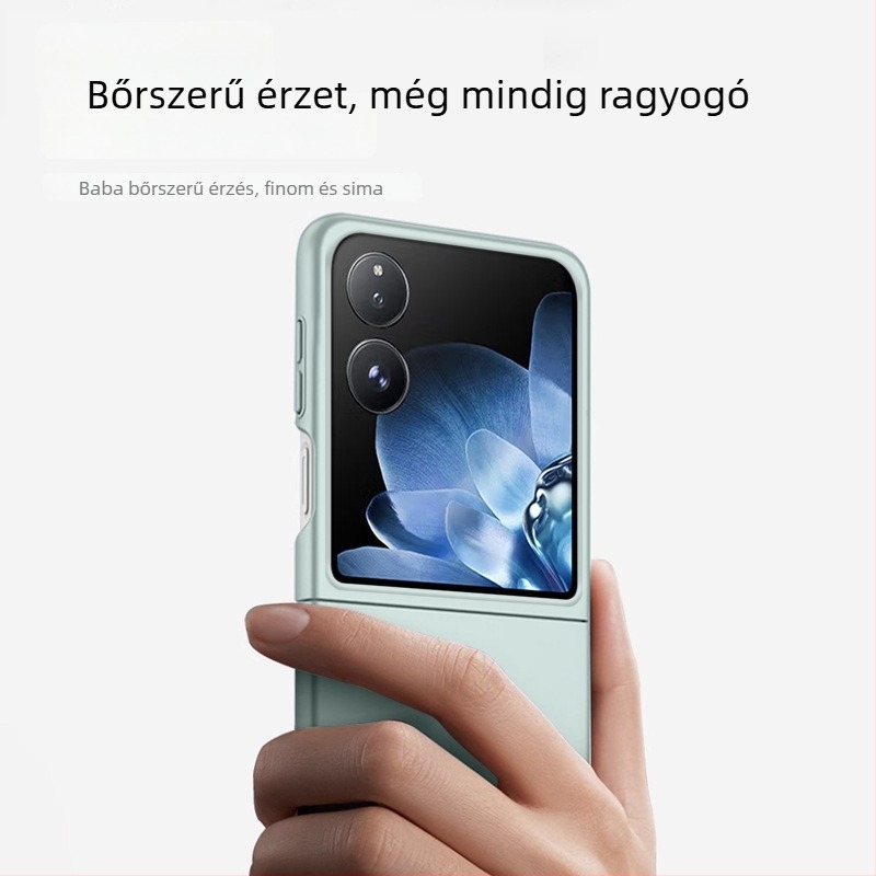 Xiaomi MixFlip mobiltelefon tok - folyékony szilikon puha tok, ütésálló védelem, összecsukható kijelző kompatibilis