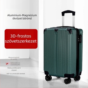 Kézipoggyász, ABS anyag, 2,3 kg, Univerzális kerekek, Zipzár nyitás