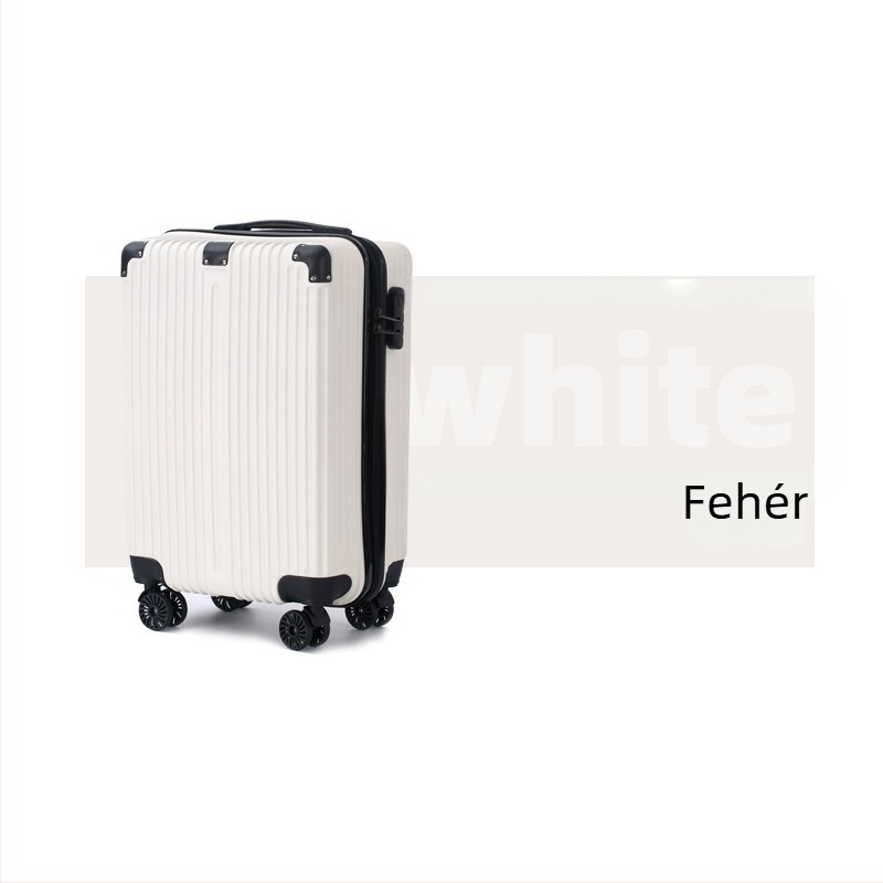 Kézipoggyász, ABS anyag, 2,3 kg, Univerzális kerekek, Zipzár nyitás