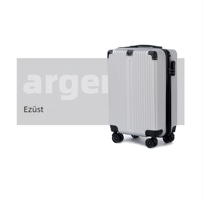 Kézipoggyász, ABS anyag, 2,3 kg, Univerzális kerekek, Zipzár nyitás