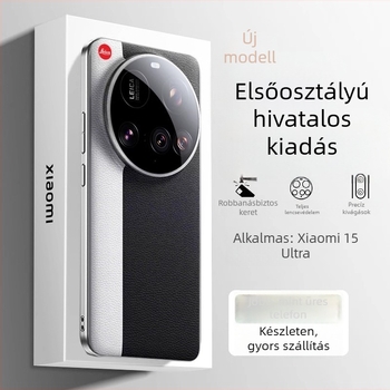Xiaomi 15 Ultra hátlap tok – Cortex anyag, ütésálló védelem, Impressziós kivitel