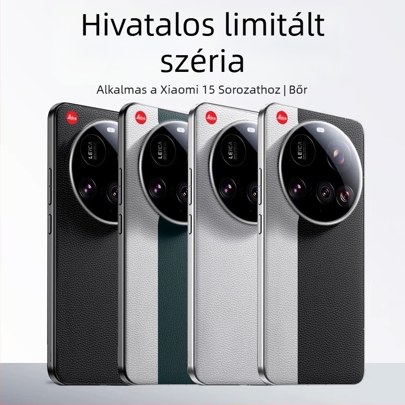 Xiaomi 15 Ultra hátlap tok – Cortex anyag, ütésálló védelem, Impressziós kivitel