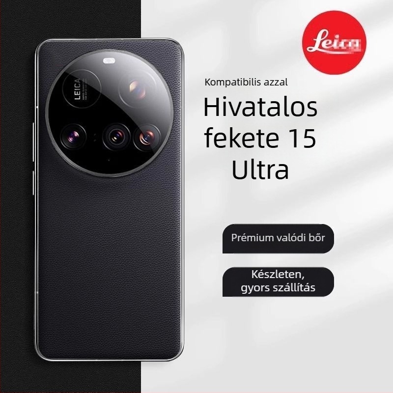 Xiaomi 15 Ultra hátlap tok – Cortex anyag, ütésálló védelem, Impressziós kivitel
